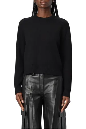 THEORY Dame, Strikkevarer, Svart, M