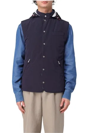 Brunello Cucinelli Herre, Jakker, Blå, XL