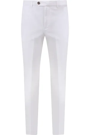 Brunello Cucinelli Herre, Bukser, Hvit, 3XL