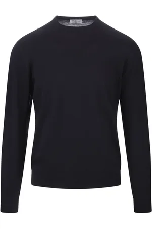 FEDELI Herre, Strikkevarer, Blå, 2XL