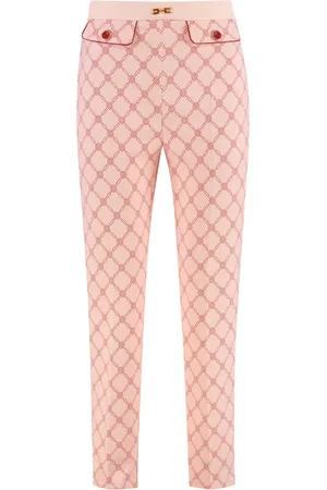 Elisabetta Franchi Dame, Bukser, Rosa, L