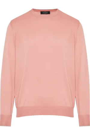 Gran Sasso Herre, Strikkevarer, Rosa, 3XL