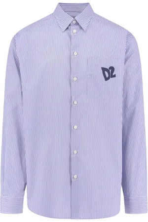 Dsquared2 Herre, Skjorter, Blå, S