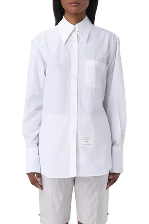 Thom Browne Dame, Bluser & Skjorter, Hvit, XS