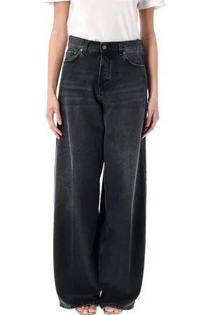 haikure Dame, Jeans, Svart, W25