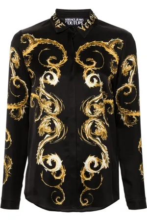 VERSACE Dame, Bluser & Skjorter, Flerfarget, XS