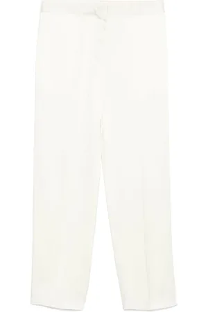 Jil Sander Dame, Bukser, Hvit, L