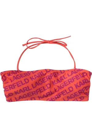 Karl Lagerfeld Dame, Svømmetøy, Oransje, M