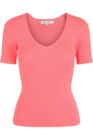 Haust Collection Dame, Strikkevarer, Rød, XL