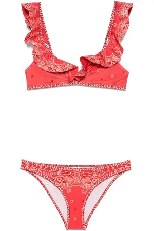 ZIMMERMANN Dame, Svømmetøy, Rød, S