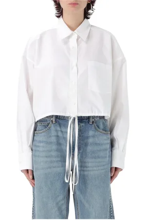 Alexander Wang Dame, Bluser & Skjorter, Hvit, S