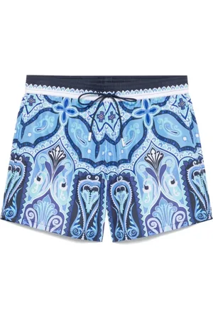 Etro Herre, Svømmetøy, Blå, 2XL
