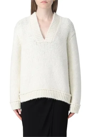 Tom Ford Dame, Strikkevarer, Hvit, S