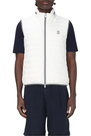 Brunello Cucinelli Herre, Jakker, Hvit, L