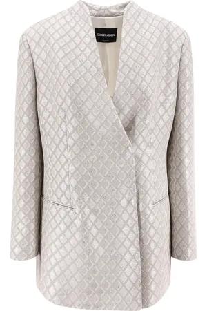 Giorgio Armani Dame, Jakker, Grå, M