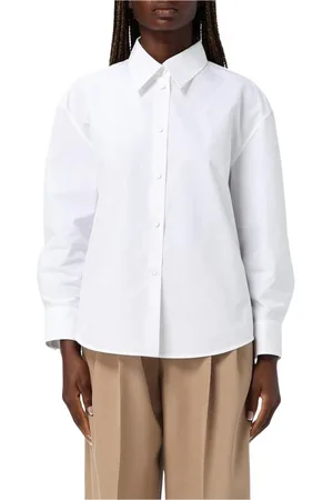 Jil Sander Dame, Bluser & Skjorter, Hvit, S