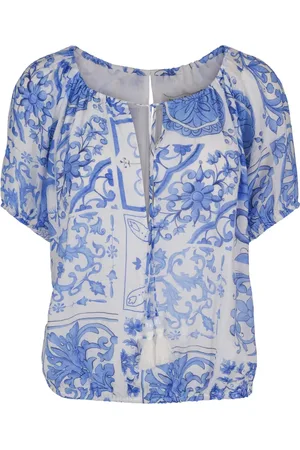 Haust Collection Dame, Bluser & Skjorter, Blå, S