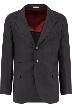 Brunello Cucinelli Herre, Jakker, Svart, 2XL