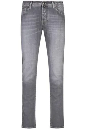 Jacob Cohen Herre, Jeans, Grå, W33