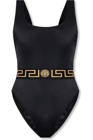 VERSACE Dame, Svømmetøy, Svart, S