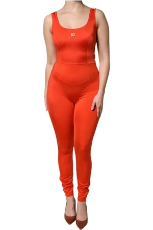 Dolce & Gabbana Dame, Jumpsuits & Playsuits, Oransje, S
