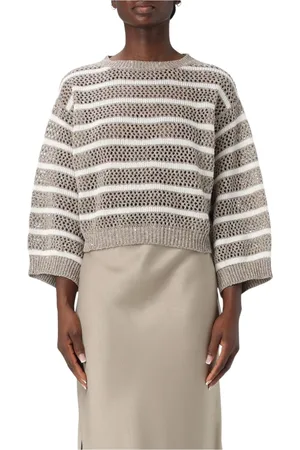 Brunello Cucinelli Dame, Strikkevarer, , S