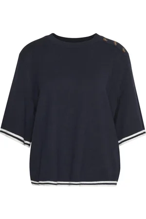 Barbour Dame, Strikkevarer, Blå, S