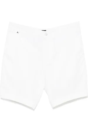 HUGO BOSS Herre, Shorts, Hvit, XL