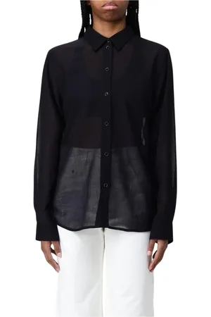 Helmut Lang Dame, Bluser & Skjorter, Svart, S