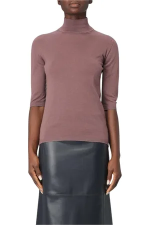 Max Mara Dame, Strikkevarer, Lilla, M