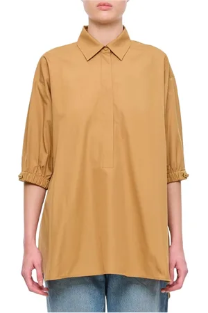 Max Mara Dame, Bluser & Skjorter, Brun, M