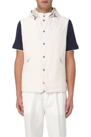 Brunello Cucinelli Herre, Jakker, Hvit, XL
