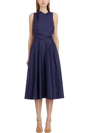 Elisabetta Franchi Dame, Kjoler, Blå, XL