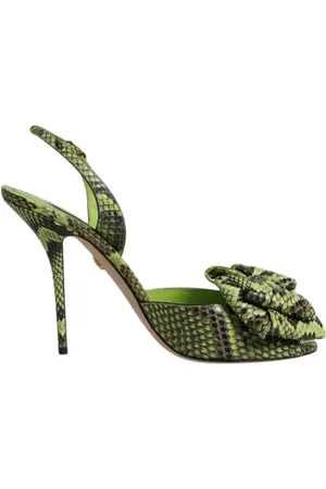 Dolce & Gabbana Dame, Sko, Grønn, 40 EU