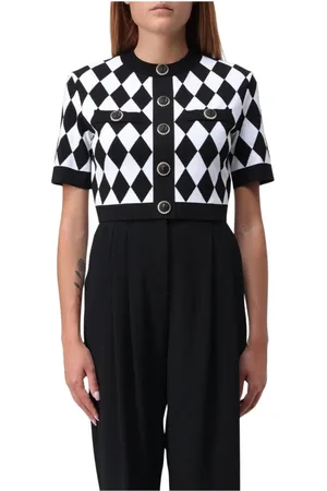 Balmain Dame, Strikkevarer, Svart, M