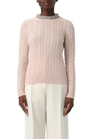 VALENTINO Dame, Strikkevarer, Rosa, S