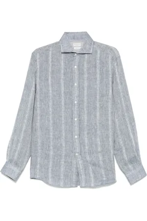 Brunello Cucinelli Herre, Skjorter, Blå, S