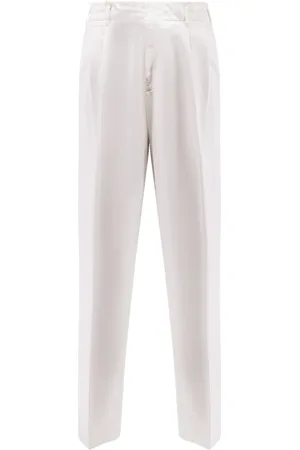 Brunello Cucinelli Herre, Bukser, Hvit, 3XL