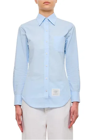 Thom Browne Dame, Bluser & Skjorter, Blå, S