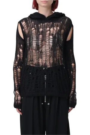 Rick Owens Dame, Gensere & Hettegensere, Svart, S