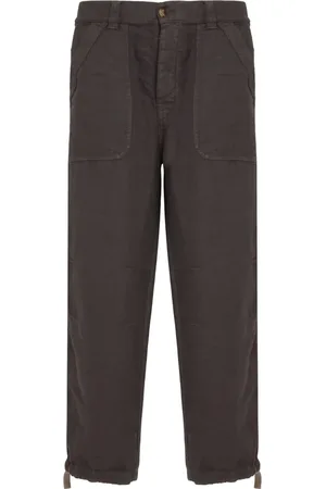 Brunello Cucinelli Herre, Bukser, Brun, 2XL