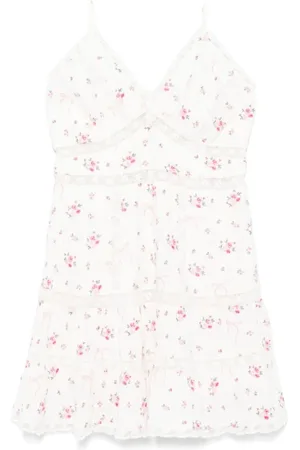 LOVESHACKFANCY Dame, Kjoler, Rosa, S