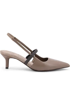 Brunello Cucinelli Dame, Sko, Grå, 37 EU