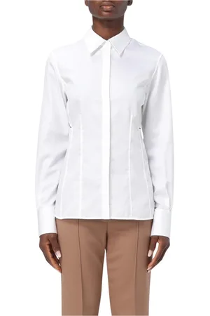 Helmut Lang Dame, Bluser & Skjorter, Hvit, L