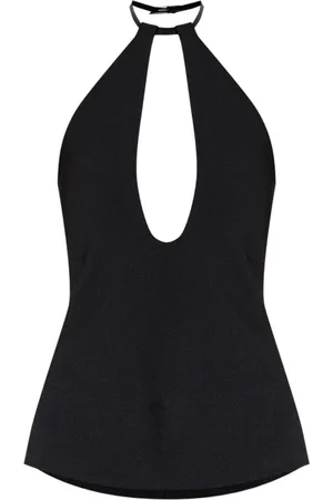 The Attico Dame, Topper, Svart, S