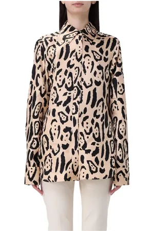 Sportmax Dame, Bluser & Skjorter, Brun, M