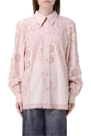 Alberta Ferretti Dame, Bluser & Skjorter, Rosa, S