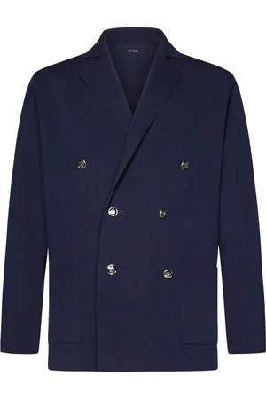 Kiton Herre, Jakker, Blå, L