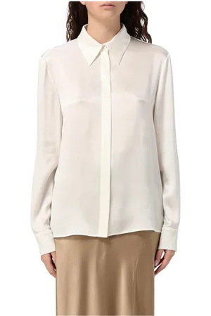Alberta Ferretti Dame, Bluser & Skjorter, Hvit, M