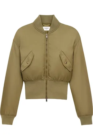Saint Laurent Dame, Jakker, Grønn, S